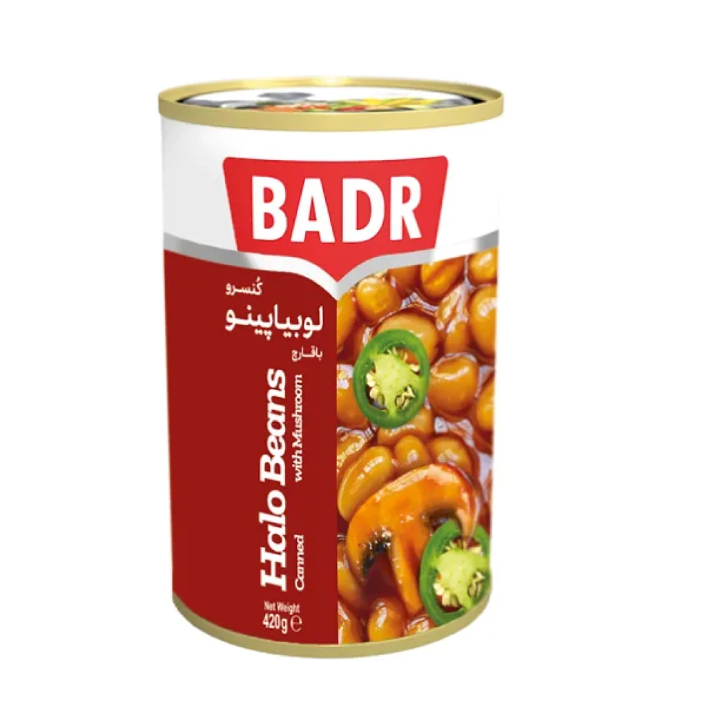  عکس کنسرو لوبیا پینو بدر